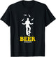 Funny Beer Juggling | Beer Bottles Juggler T-Shirt - T-Shirt | Black