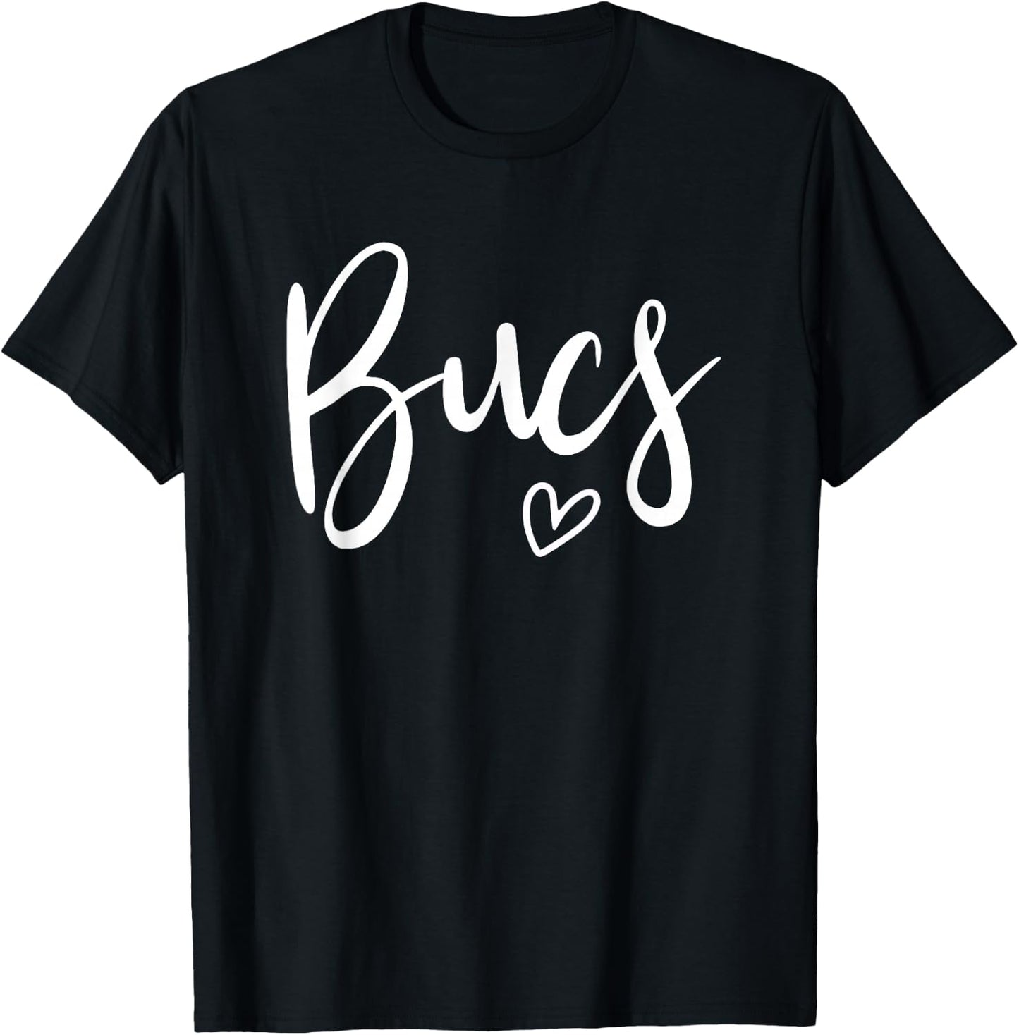 Bucs High Buccaneers Sports Team Women's Buccaneers T-Shirt - T-Shirt | Black