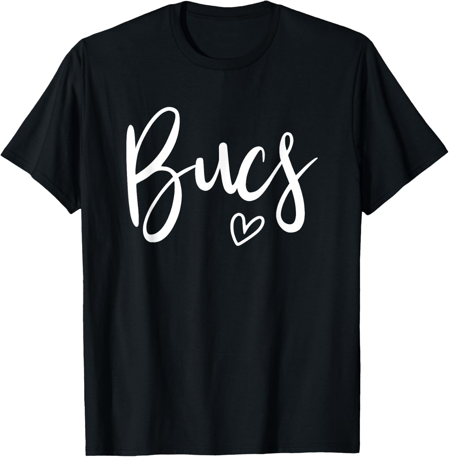 Bucs High Buccaneers Sports Team Women's Buccaneers T-Shirt - T-Shirt | Black