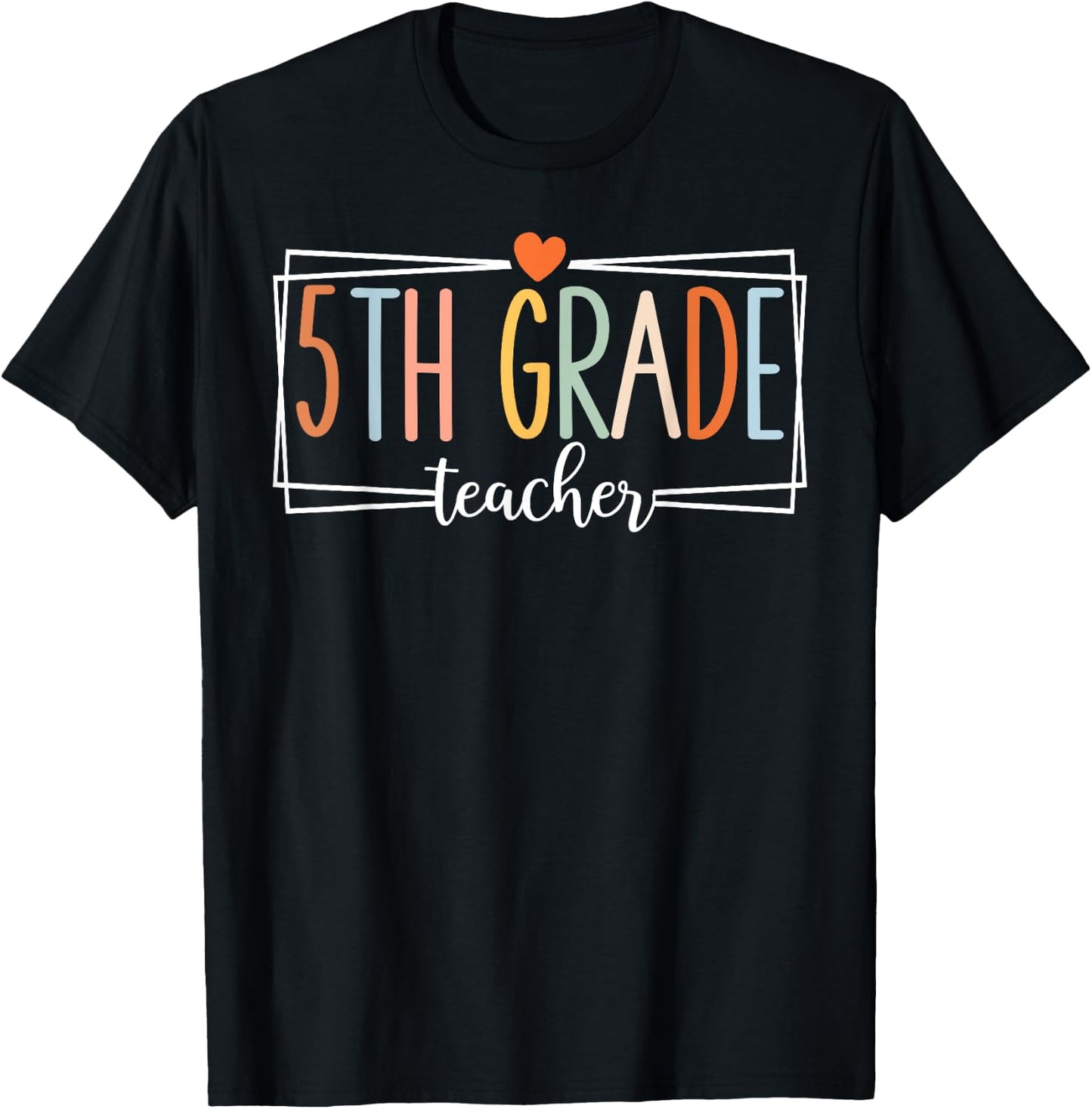 Fifth Grade Teacher Funny 5th Grade Teachers Back to School T-Shirt - T-Shirt | Black