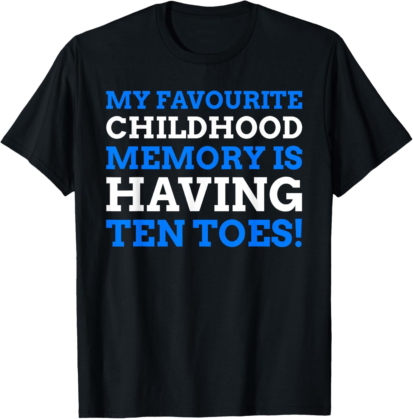 Diabetes Amputated Toes Gifts & Funny Toe Amputee T-Shirt - T-Shirt | Black