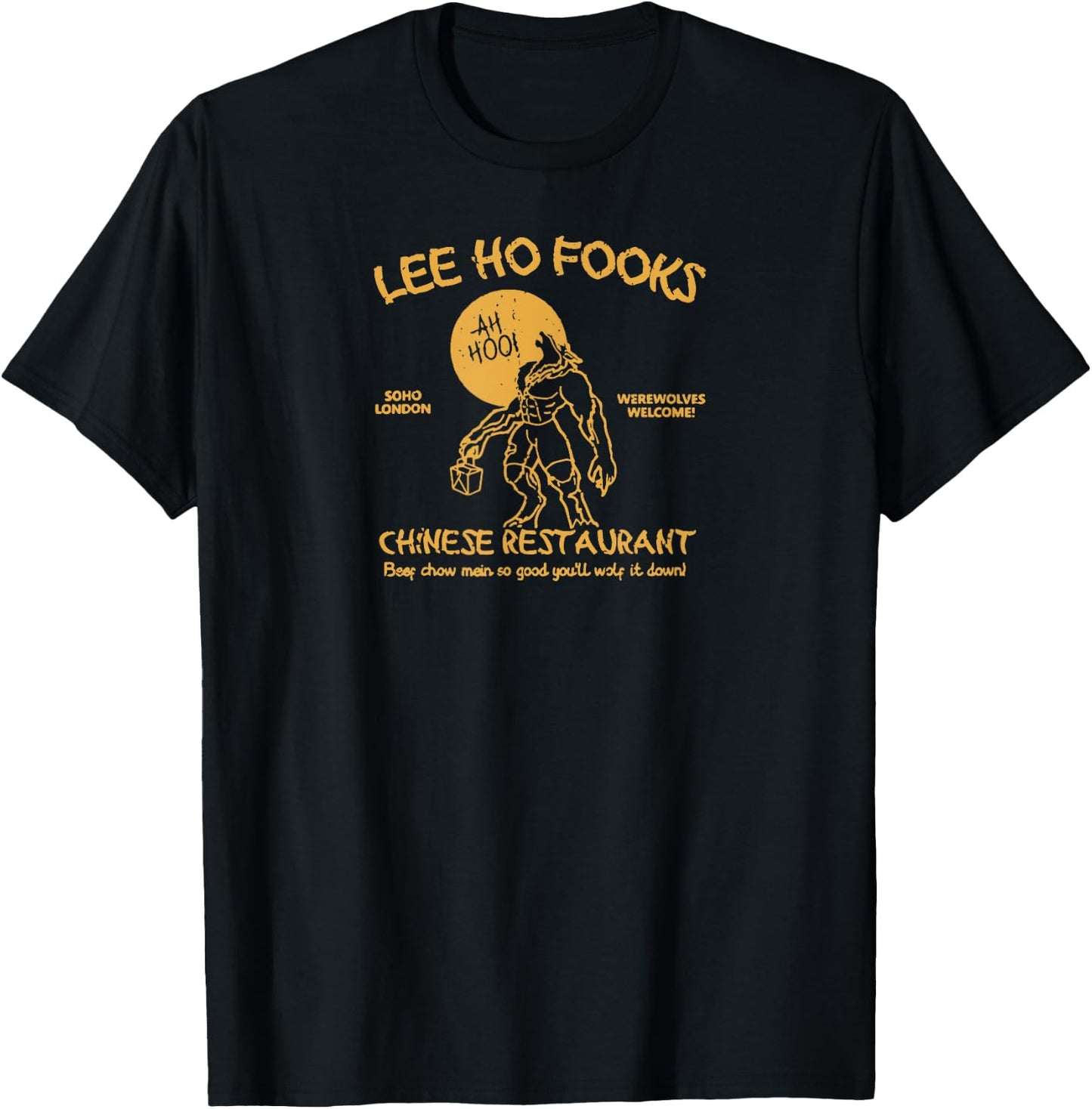 Lee Ho modify Chinese Restaurant T-Shirt - T-Shirt | Black