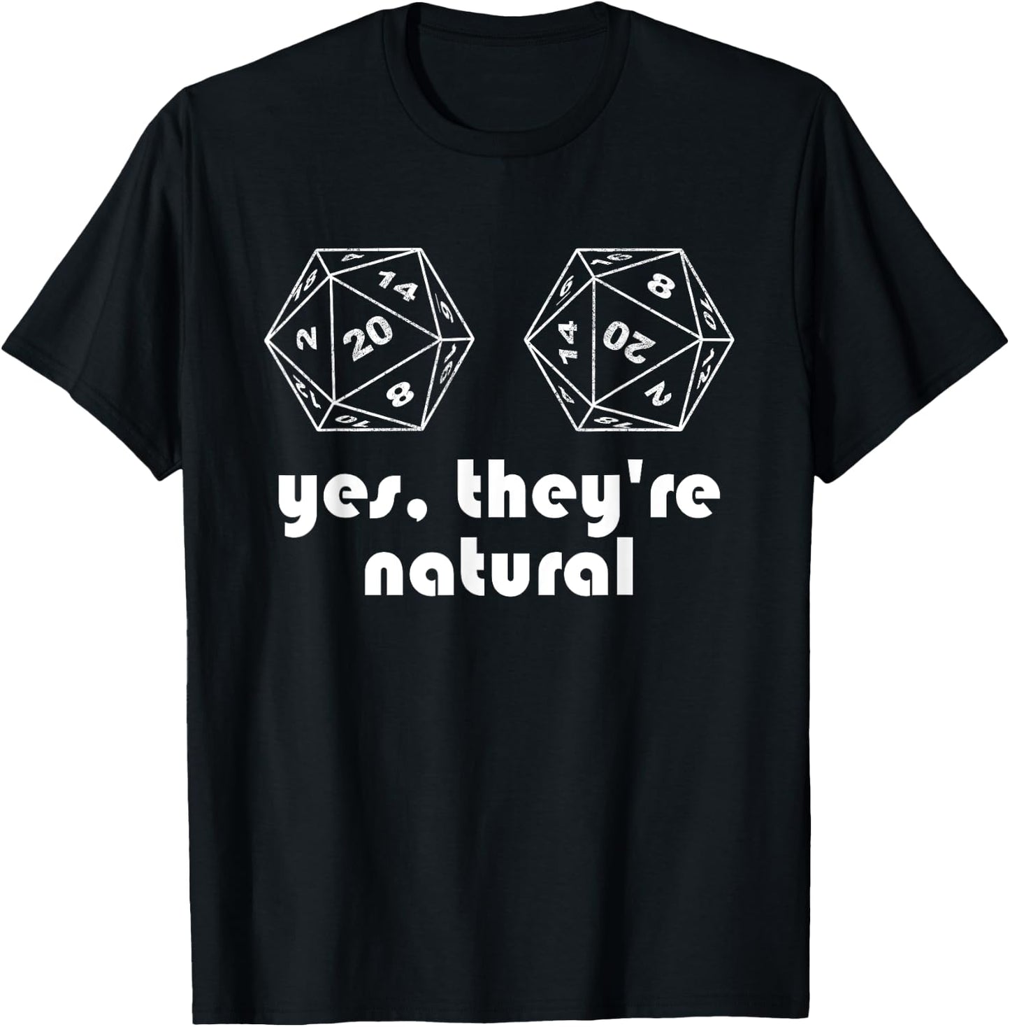 Yes They Are Natural Yes You Are Natural Cube T-Shirt - T-Shirt | Black