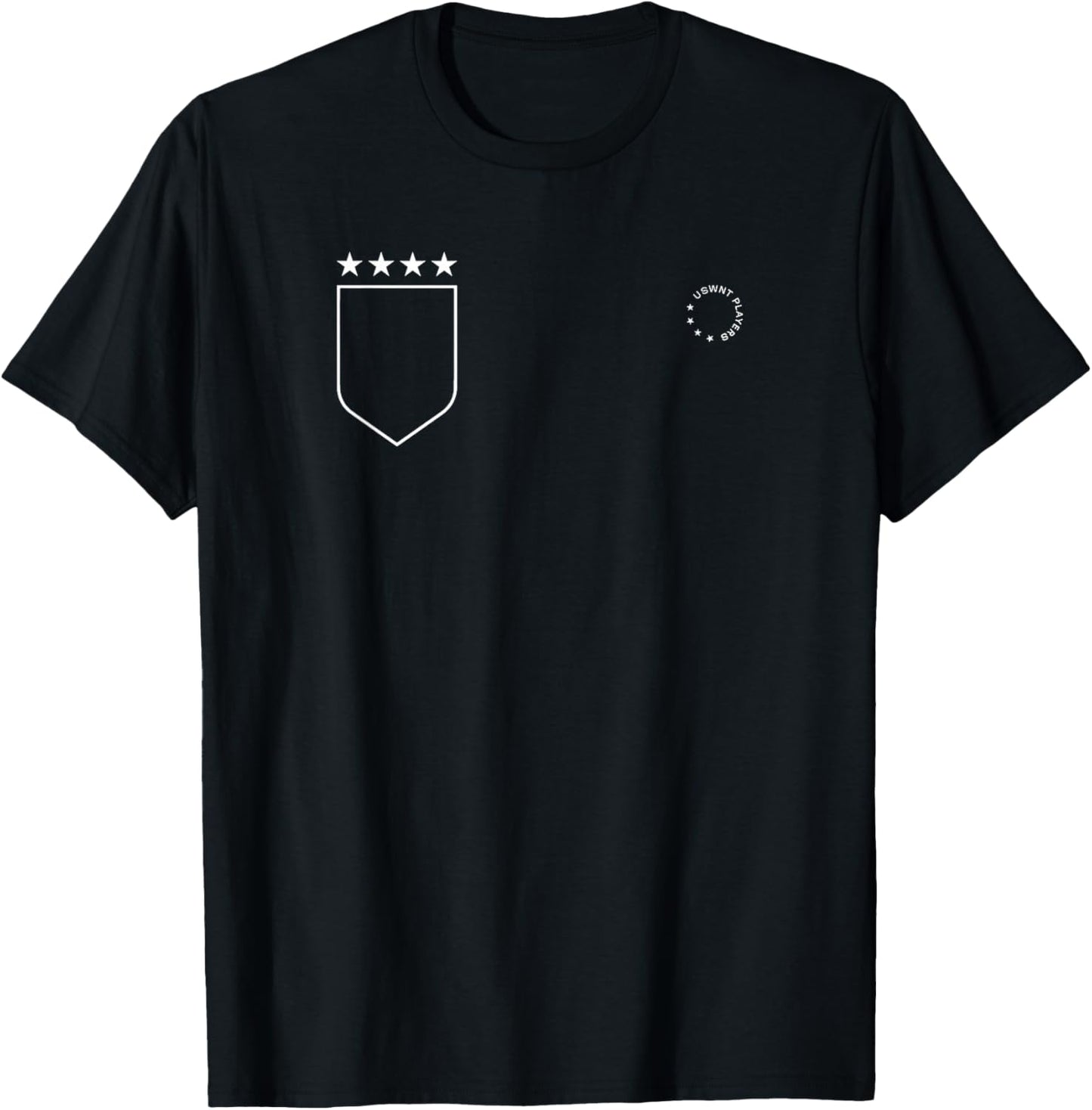 Emily Fox 23: Name & Number on Back - USWNT Soccer T-Shirt - T-Shirt | Black