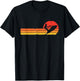 Vintage Standup sunset JetSki rider T-Shirt - T-Shirt | Black