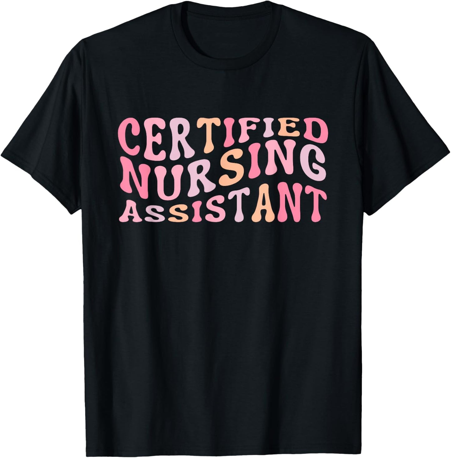 CNA Certified Nursing Assistant Medical T-Shirt - T-Shirt | Black