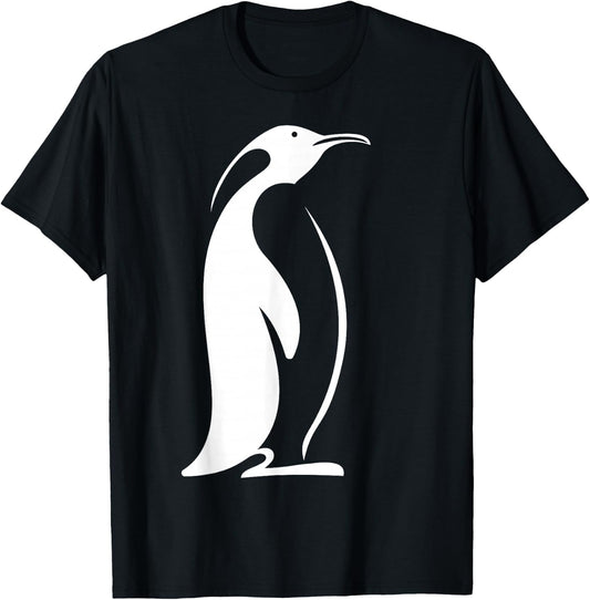 Penguin Logo T-Shirt - T-Shirt | Black