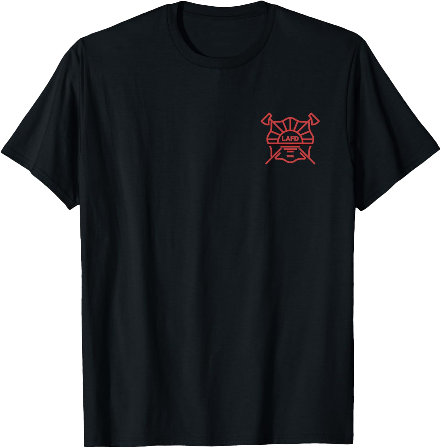 LAFD Los Angeles Fire Department T-Shirt - T-Shirt | Black
