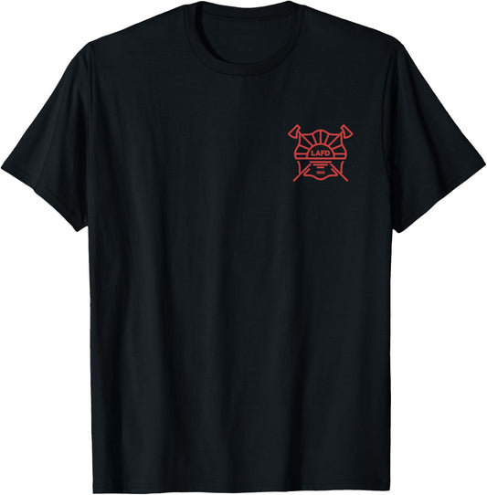 LAFD Los Angeles Fire Department T-Shirt - T-Shirt | Black