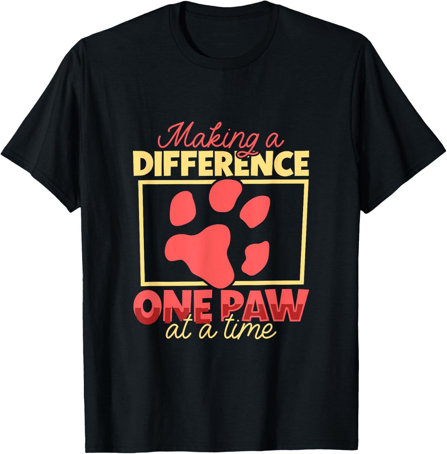 Animal protection - Animal shelter worker T-Shirt - T-Shirt | Black