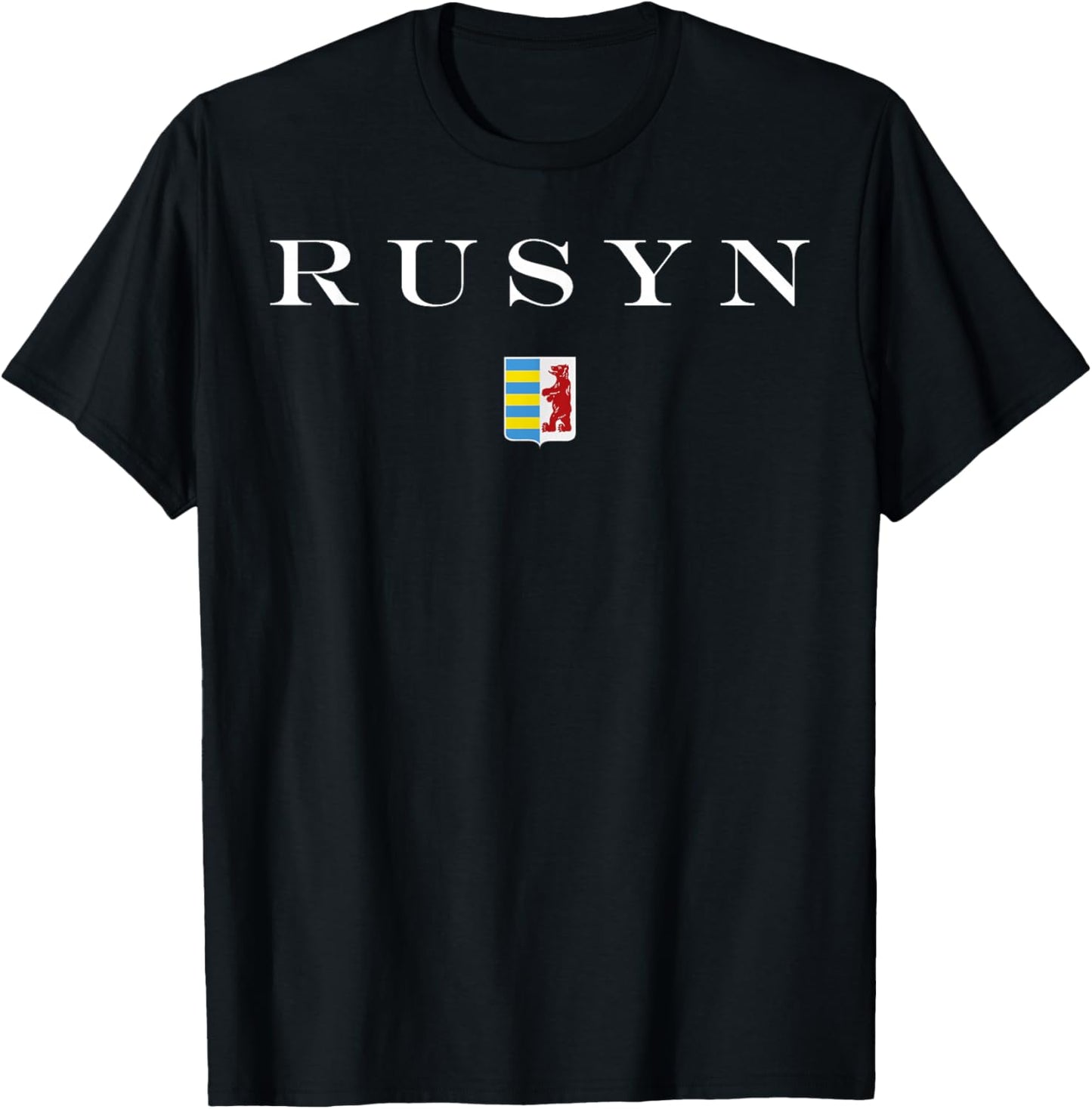 Rusyn Carpatho Slavic ethnic Carpathian diaspora Ruthenians T-Shirt - T-Shirt | Black