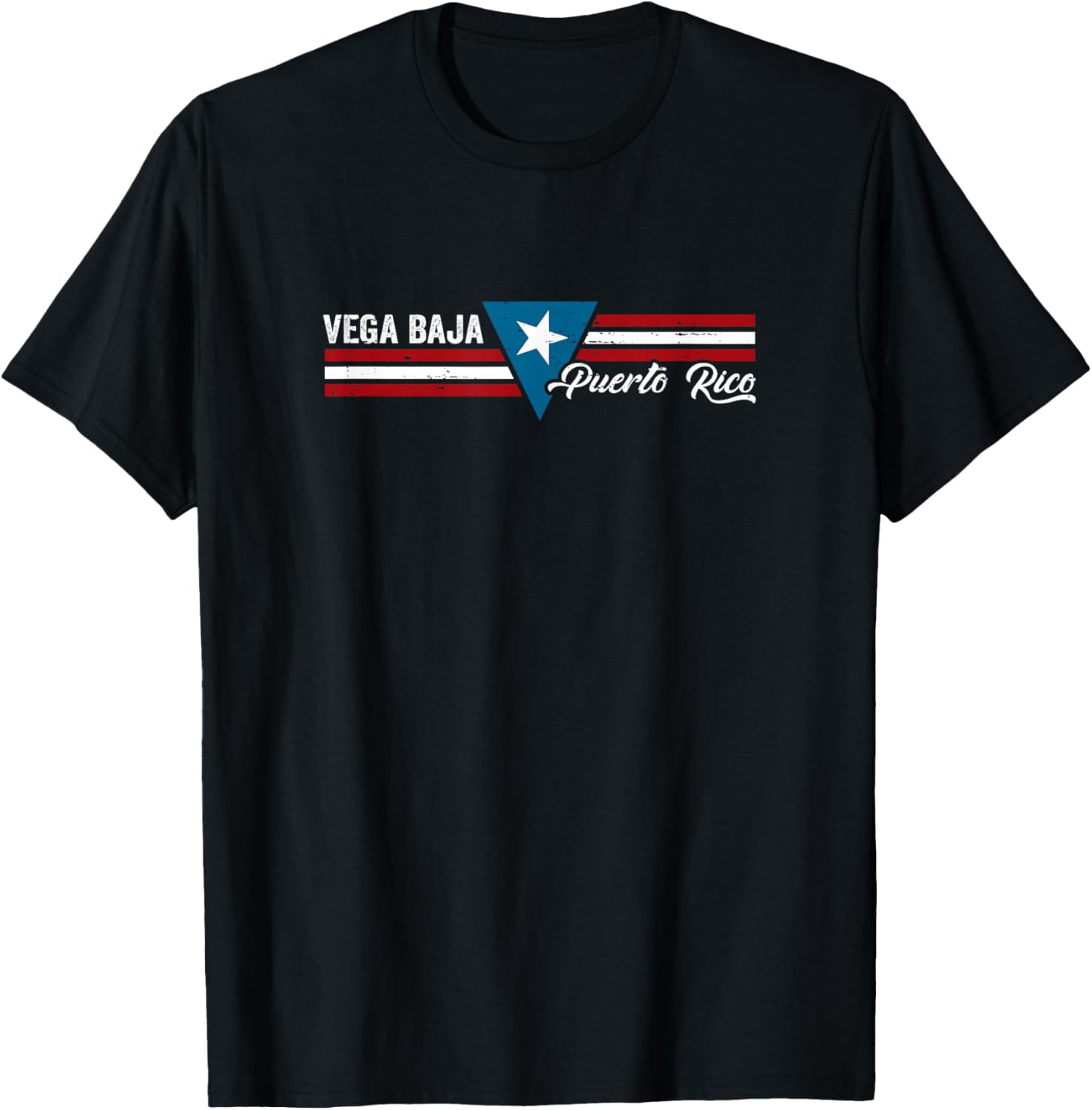 Vega Baja Puerto Rico T-Shirt - T-Shirt | Black