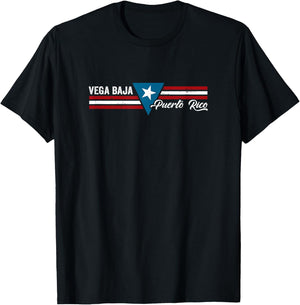 Vega Baja Puerto Rico T-Shirt - T-Shirt | Black