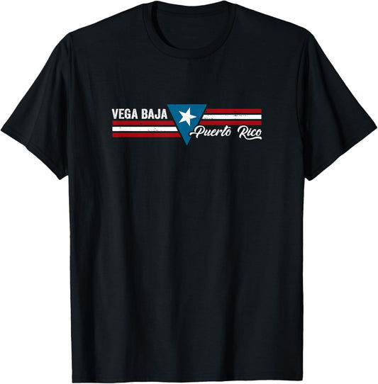 Vega Baja Puerto Rico T-Shirt - T-Shirt | Black
