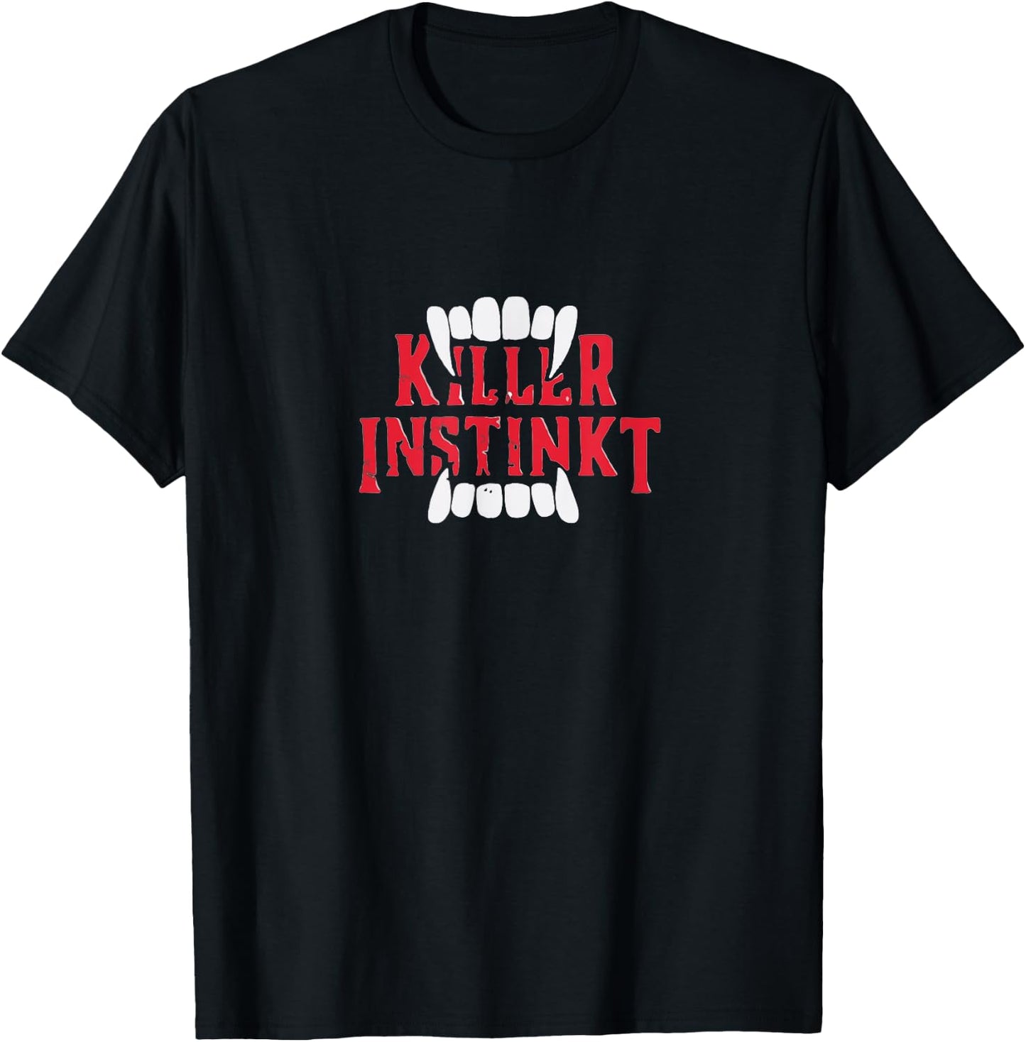 Killer Instinkt Totally Killer Halloween vampire teeth movie T-Shirt - T-Shirt | Black