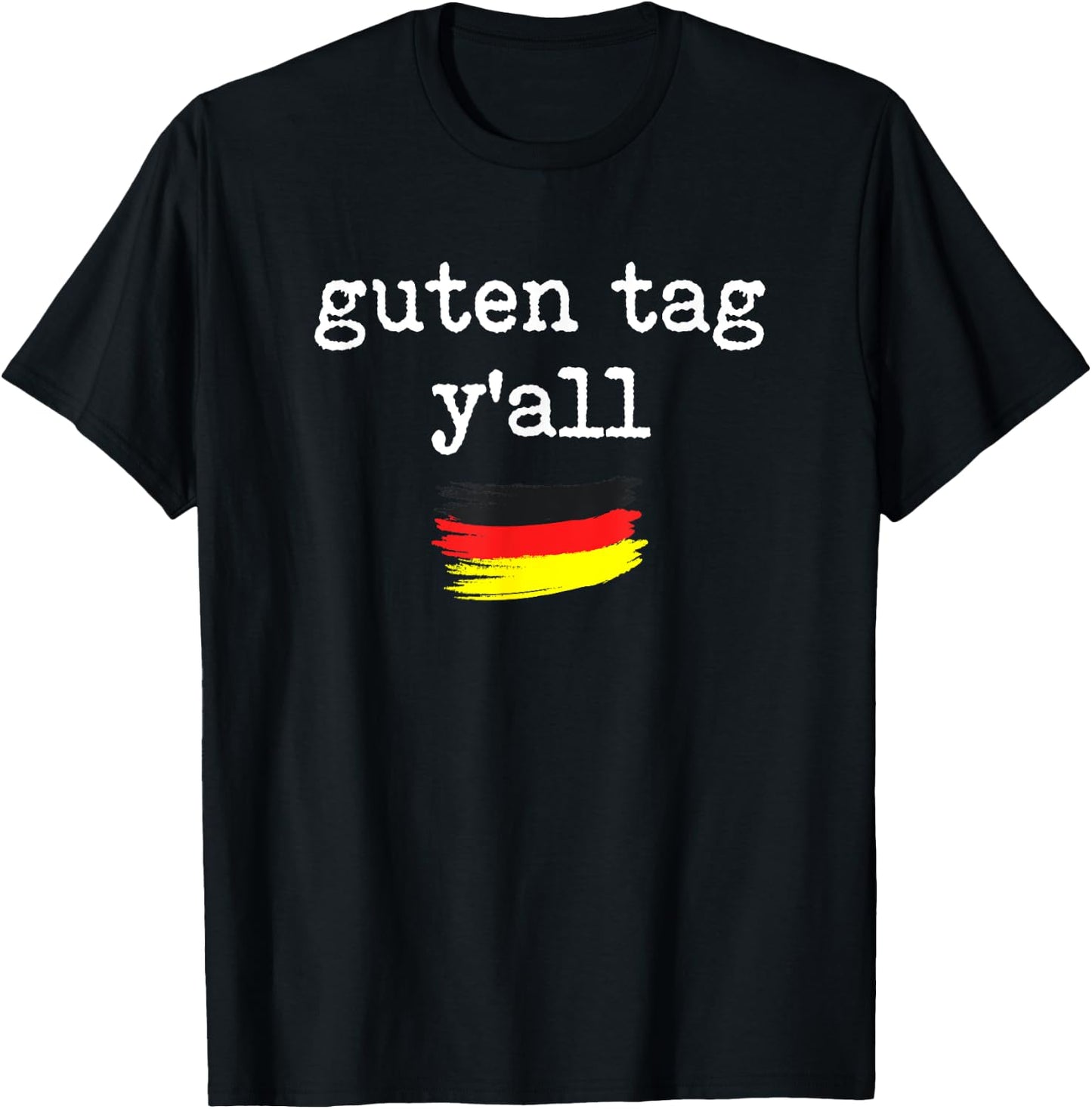 Oktoberfest Costume Ideas Funny Outfit Texas German Flag T-Shirt - T-Shirt | Black