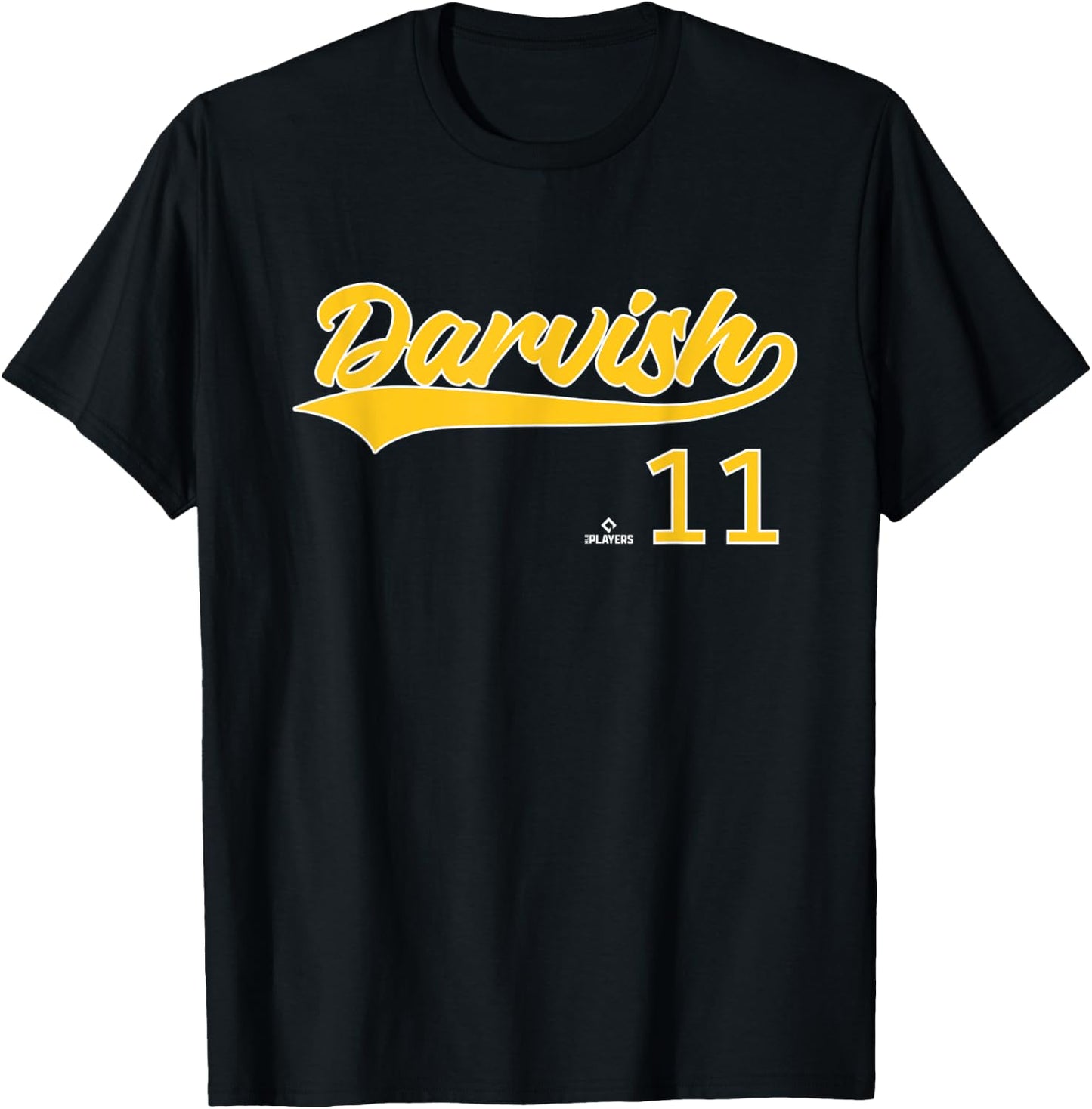 Vintage Gameday Yu Darvish San Diego MLBPA T-Shirt - T-Shirt | Black