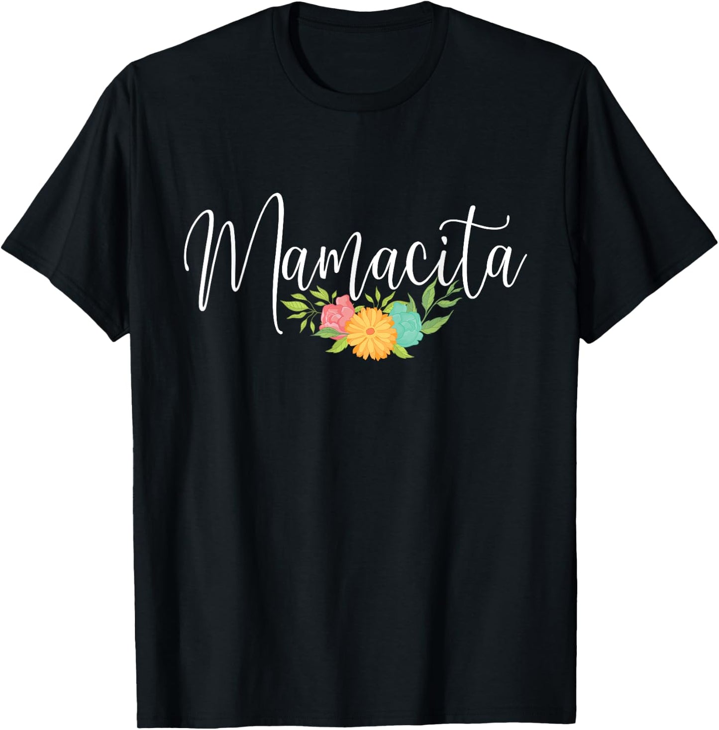 Mamacita - Grandmom Grandma Mother's Day Mother Mommy T-Shirt - T-Shirt | Black