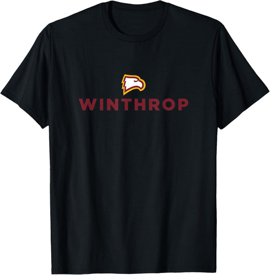 Winthrop Eagles | Official NCAA University of | PPWIN01 T-Shirt - T-Shirt | Black