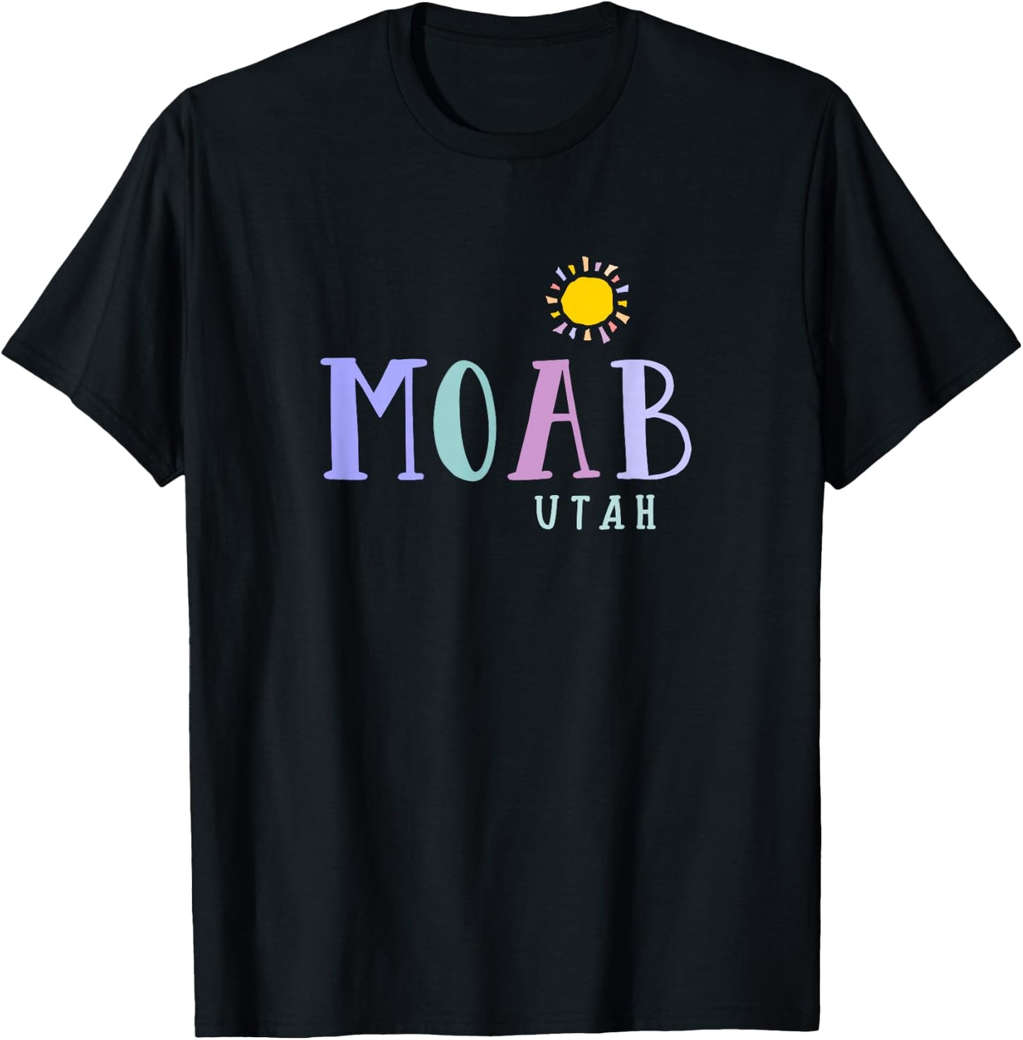 MOAB Utah cool souvenir design T-Shirt - T-Shirt | Black