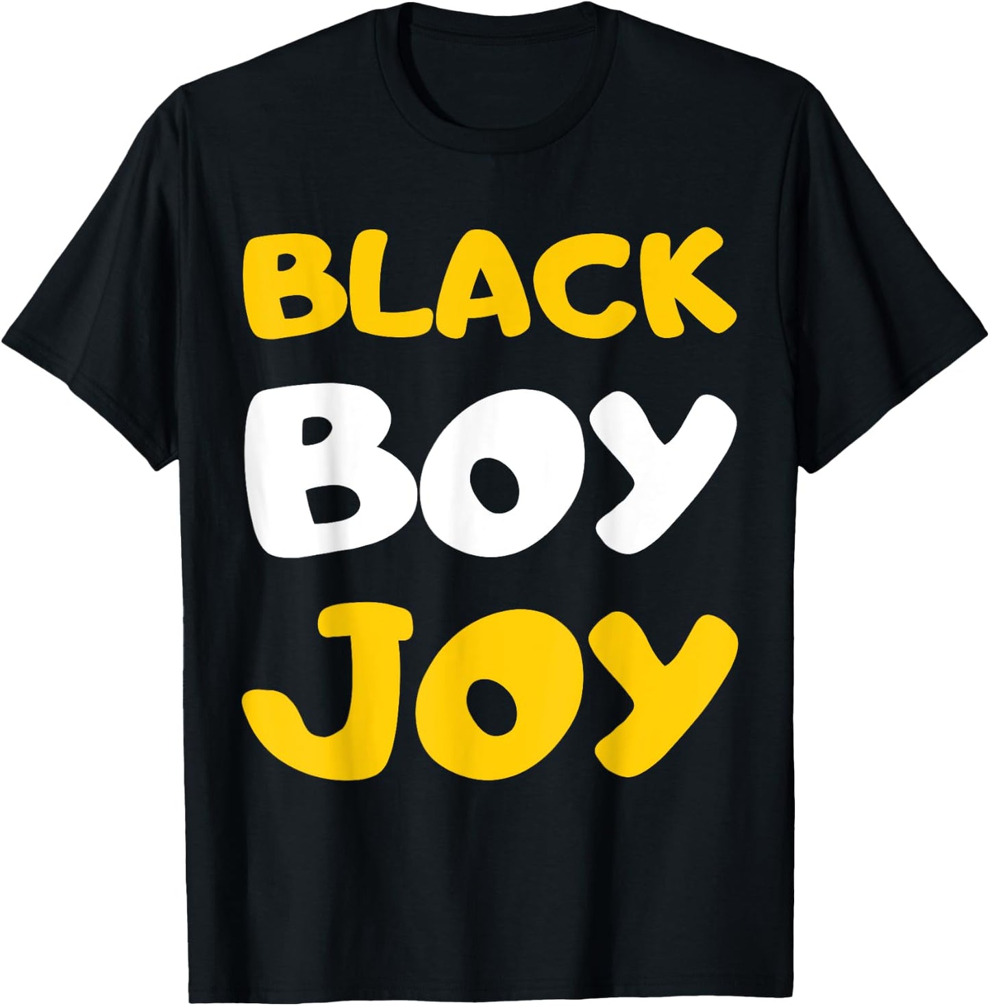 Black Boy Joy African American Black Pride Movement T-Shirt - T-Shirt | Black