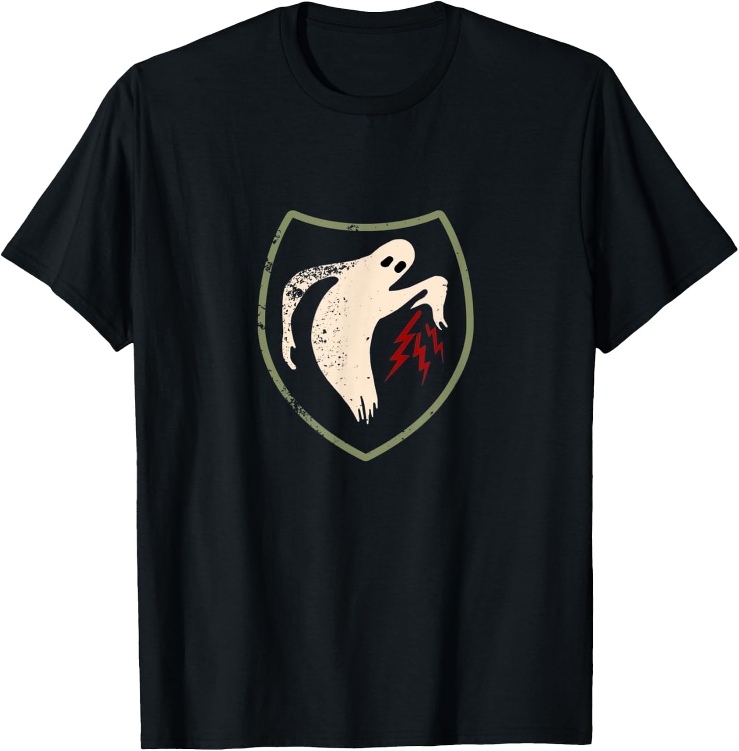 WWII Ghost Allied Unit 23rd Headquarters Special Troops T-Shirt - T-Shirt | Black