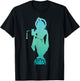 Divine Glory Lord Krishna T-Shirt - T-Shirt | Black