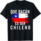 Chile Flag Pride Chilean Funny Camiseta Chilena Hombre Men T-Shirt - T-Shirt | Black