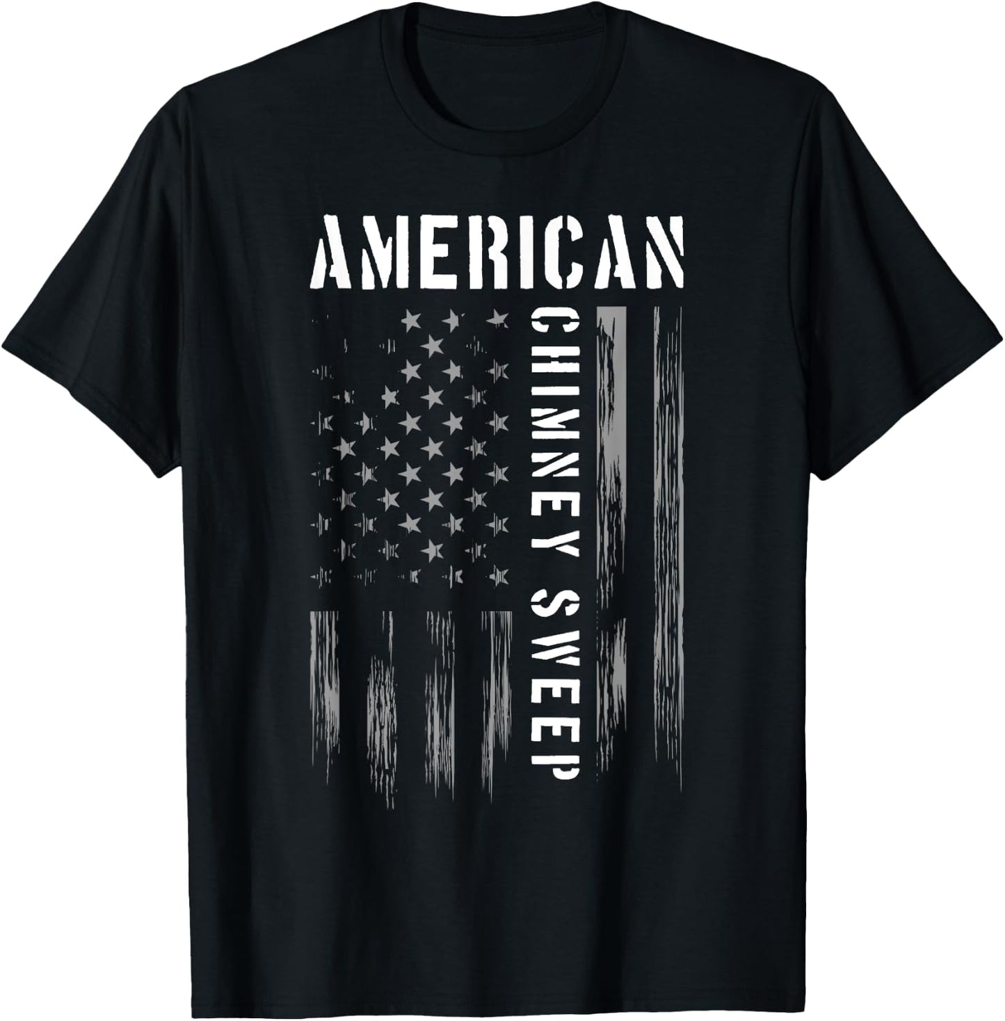 Chimney Cleaner Sweeper Professional Chimney Sweep T-Shirt - T-Shirt | Black