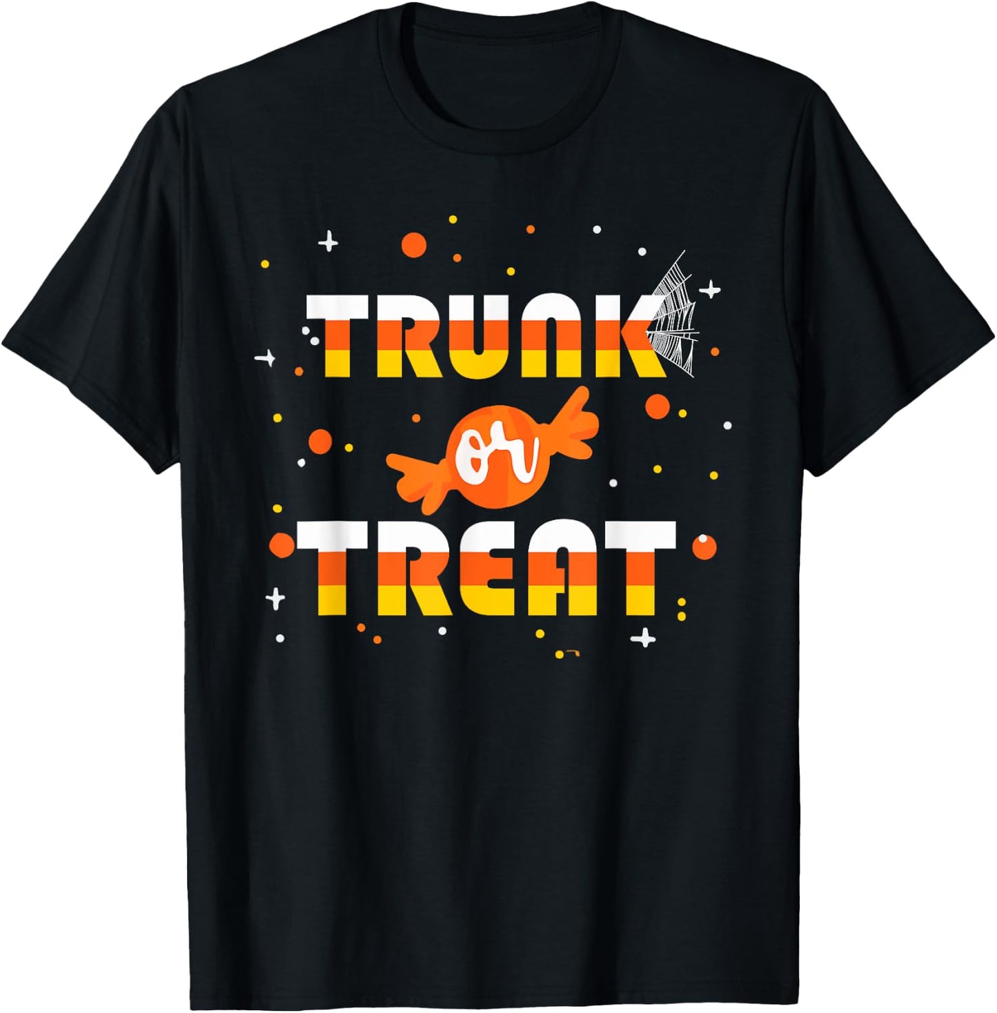 Trunk Or Treat Halloween Costume Christian Church Candy Corn T-Shirt - T-Shirt | Black