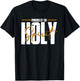Powered By The Holy Spirit | God Jesus Religion | Believer T-Shirt - T-Shirt | Black