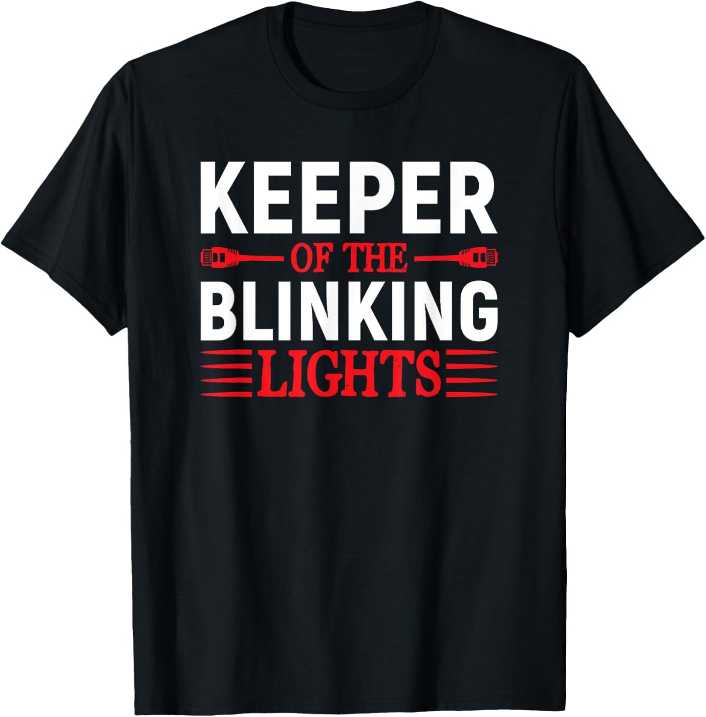 Network Technician Funny Sayings for VLAN T-Shirt - T-Shirt | Black