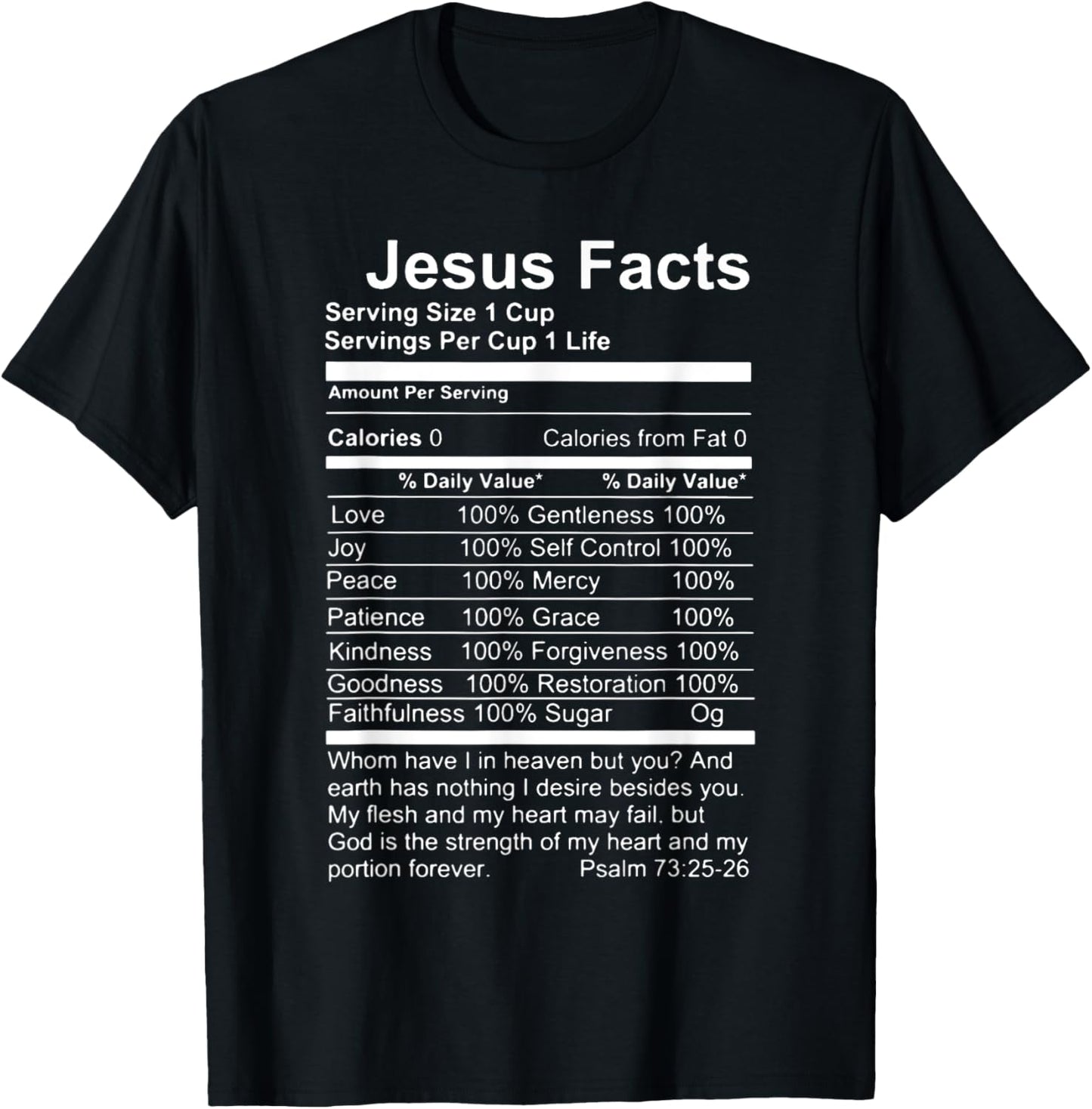 Jesus Facts Religious Studies Catholicism T-Shirt - T-Shirt | Black