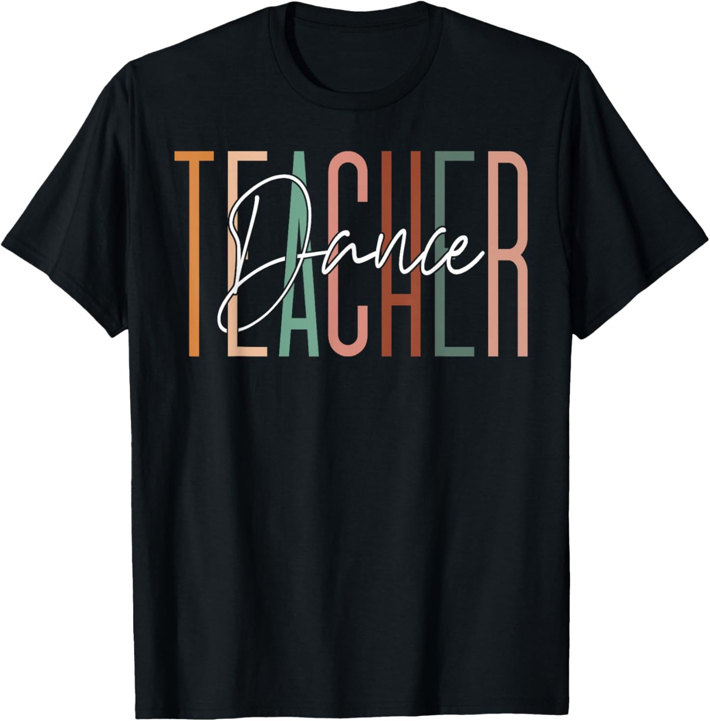 Back To School Vintage Retro Dance Cute Women Teachers & Kids - Black - Small T-Shirt - T-Shirt | Black
