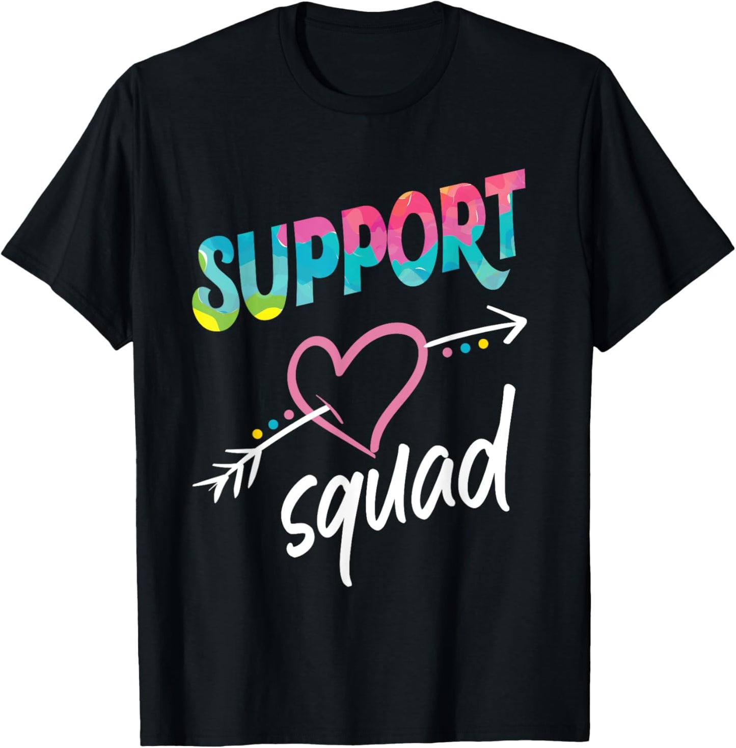 Support Squad T-Shirt - T-Shirt | Black