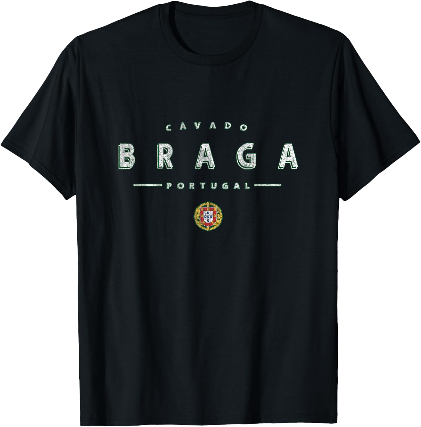 Braga Portugal - Braga T-Shirt - T-Shirt | Black