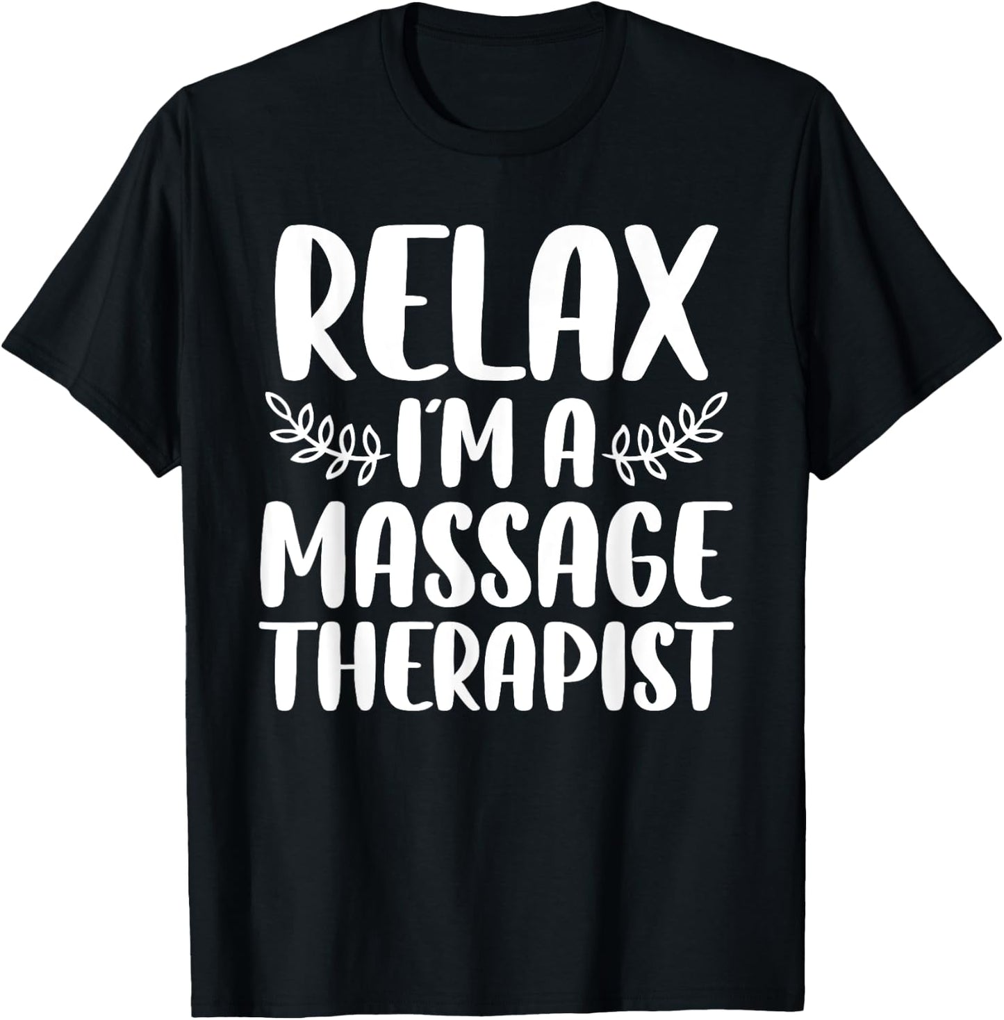 Cool Massage Therapist Women Relax Physical Therapy T-Shirt - T-Shirt | Black