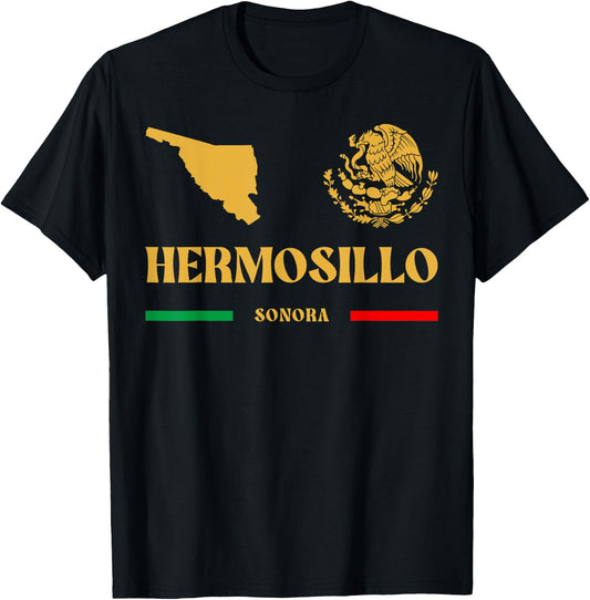 Hermosillo Emblem, Hermosillo Sonora, Hermosillo T-Shirt - T-Shirt | Black
