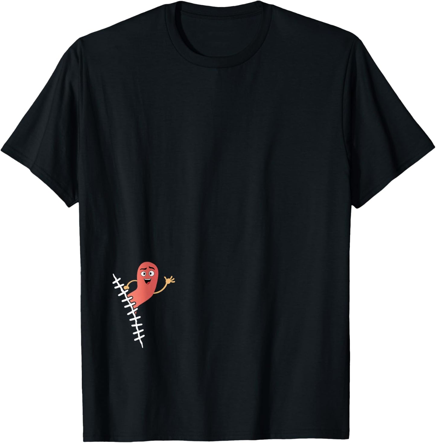 Appendix Removal - Appendicitis Appendectomy Post-Surgery T-Shirt - T-Shirt | Black