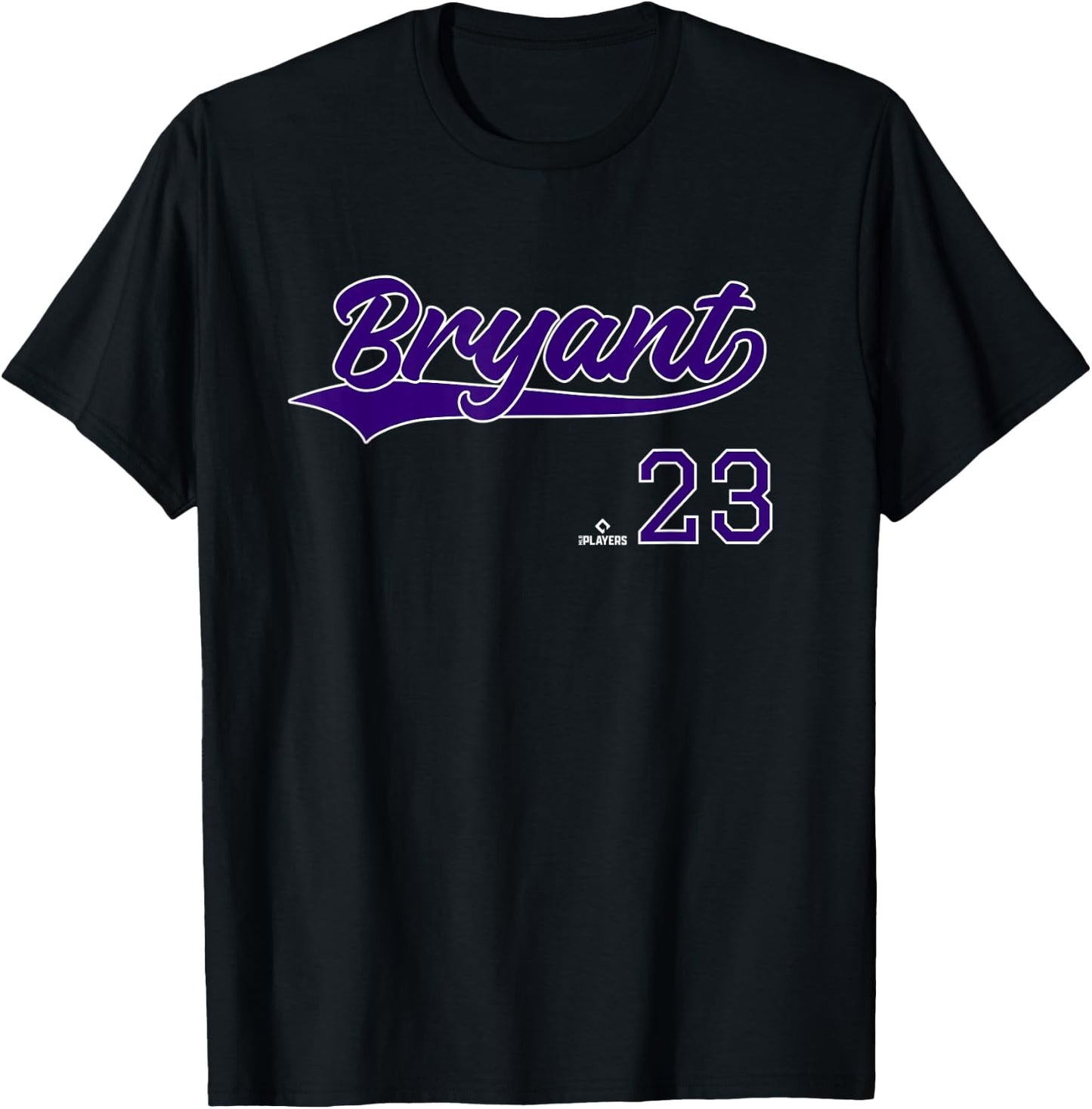 Vintage Gameday Kris Bryant Colorado MLBPA T-Shirt - T-Shirt | Black