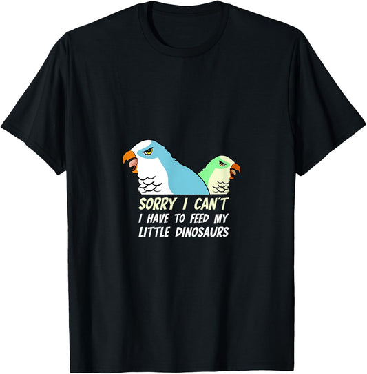 Quaker Parrot Monk Parakeet T-Shirt - T-Shirt | Black