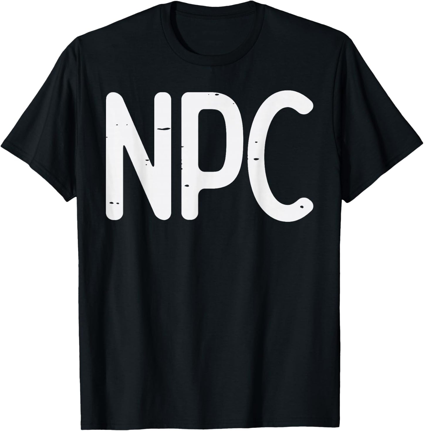 RPG Gamer NPC Funny Non Player Character Men Boys T-Shirt - T-Shirt | Black