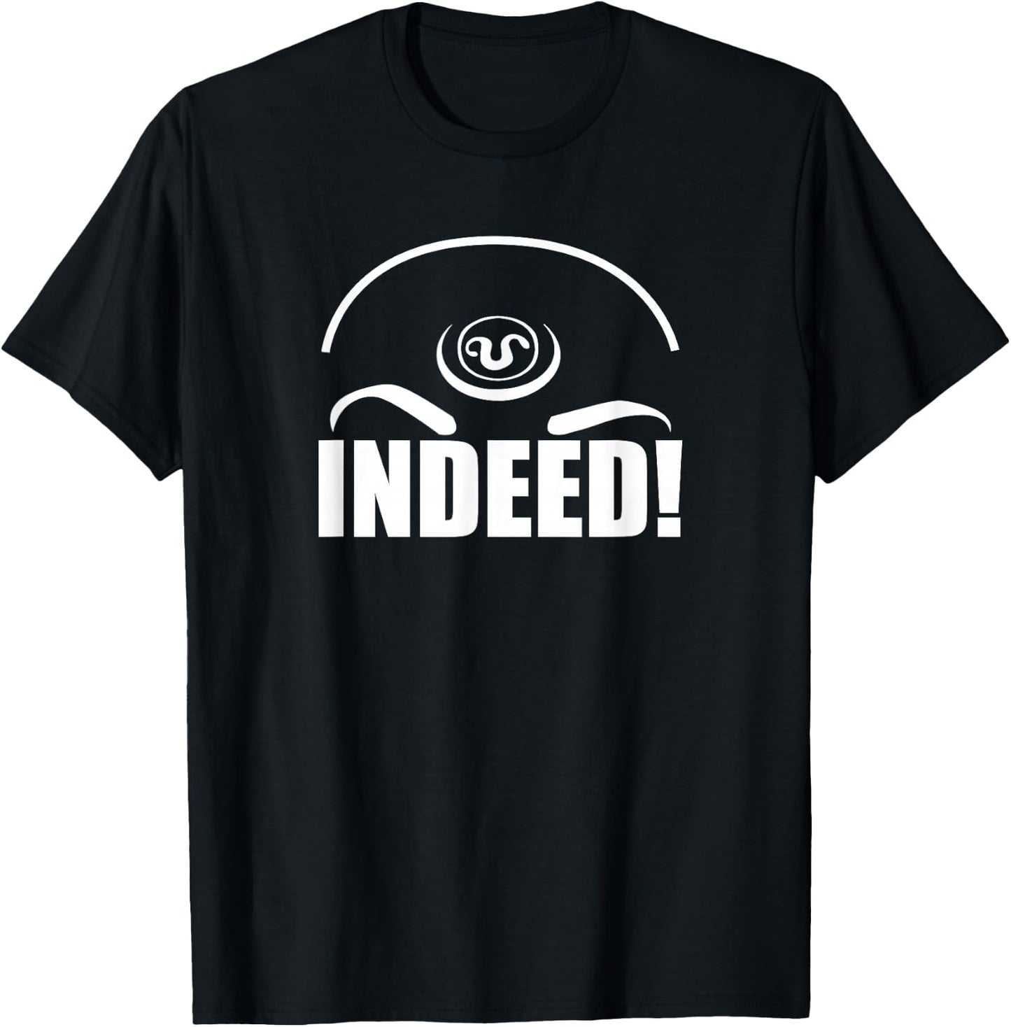 Teal'c Indeed Quote T-Shirt - T-Shirt | Black