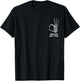 Never Better OK Sign Skeleton Hand Funny Halloween Men Women T-Shirt - T-Shirt | Black