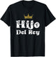 Hijo Del Rey Dios Son Of King Jesus Latino Christian Español T-Shirt - T-Shirt | Black