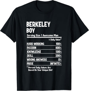 Boy from Berkeley T-Shirt - T-Shirt | Black