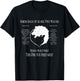 Cherokee Wolf! - Inside Each Of Us Are Two Wolves One T-Shirt - T-Shirt | Black