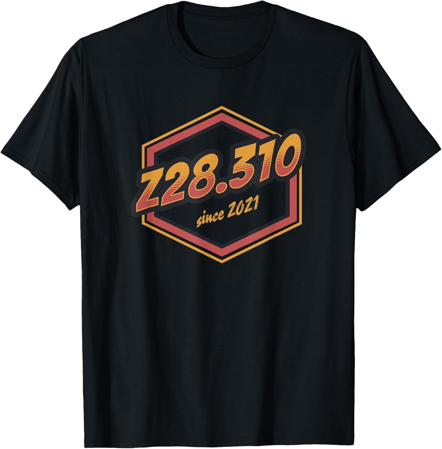 Code Z28.310 Retro since 2021 T-Shirt - T-Shirt | Black