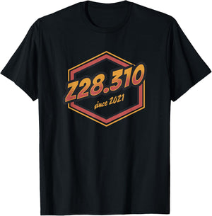 Code Z28.310 Retro since 2021 T-Shirt - T-Shirt | Black