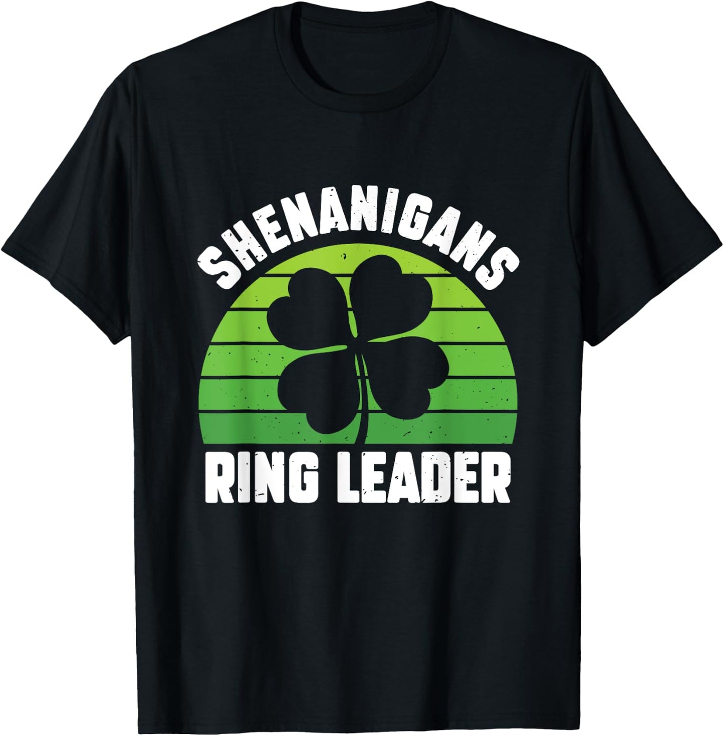 Shenanigans Ring Leader Funny Saint Patrick's Party T-Shirt - T-Shirt | Black